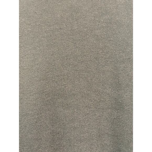 ABERCROMBIE & FITCH Cropped Sweatshirt | Green Shimmer Long Sleeve | LARGE - Picture 8 of 9